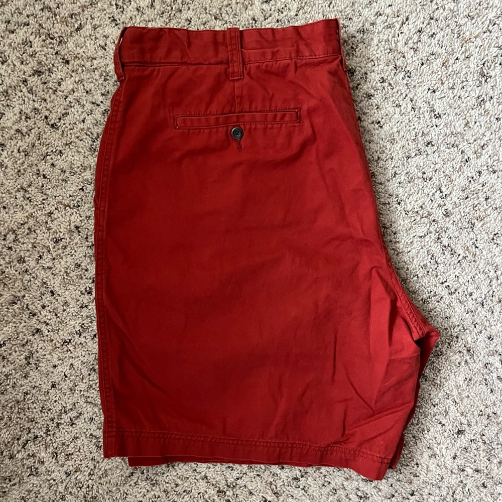 The Foundry Supply Co Chino Pants | Waist 48 | Red | 100% Cotton - Picture 13 of 13